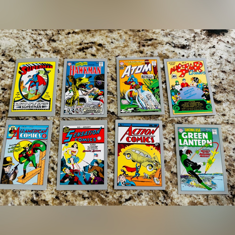 Vintage Comic Book Trading Cards Vintage 1991. Amazing collectible condition